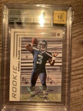 2012 Russell Wilson Score Auto RC... BGS 9.5 Gem Mint w/10 sub & 10 auto