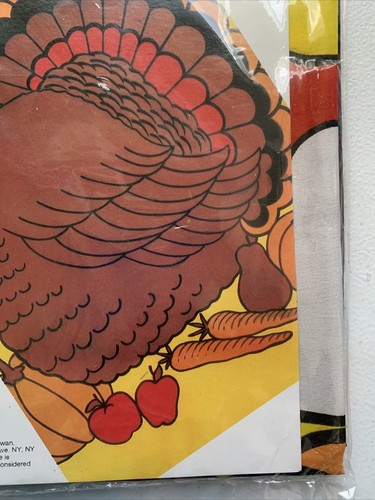 Bandera Gigante Emson Peregrino Tom Pavo Acción de Gracias Patio Bandera 28 x 40 NUEVO Colorfast - Imagen 6 de 7