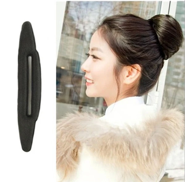 Cheveux Tornade Aide à A Coiffure Bandeau Eponge Dutt Twister Nœud - Photo 2/4