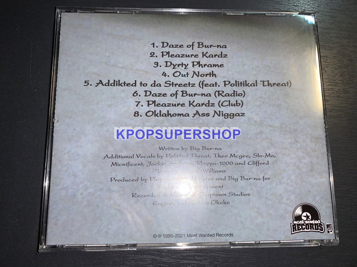 Big Bur-Na Album The Daze of Bur-Na CD Booklet Great OOP Big Bur-Na Album The Daze of Bur-Na CD Booklet Great OOP