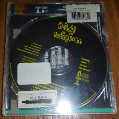 Snoop Doggy Dogg 'What's My Name' CD Single Brand New import Rare