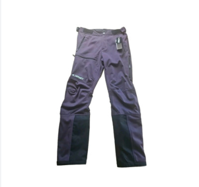 Adidas Terrex Skitourenhose Hose Herren lila UK Größe 38 #REF51