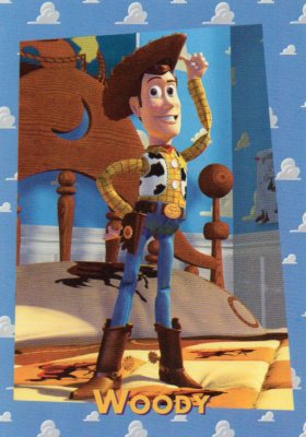 Toy Story 1995, Toy Story 1996, Toy Story 3 2010 einzelne Sammelkarten