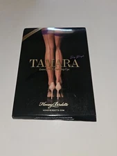 Honey Birdette Tamara Deep Purple Stockings Luxury Thigh High Stay Ups sz S new