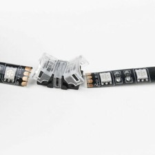 2pin 3pin 4pin 5Pin LED Strip Snap Connector 8mm 10mm Adapter RGB 5050 3528 5630