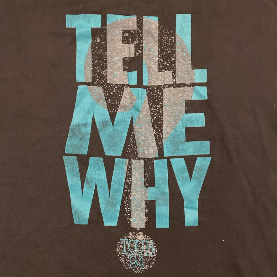 Camisa Wynonna Judd Adulto XL 1994 Tell Me Why Gira de Conciertos Manga Corta De Colección Foto 3 de 4