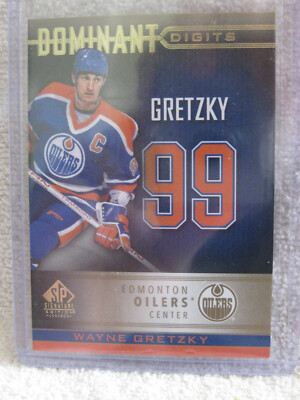 Wayne Gretzky 2020-21 SP Legends Dominant Digits #DD-45 GOLD FOIL /99 Card NHL