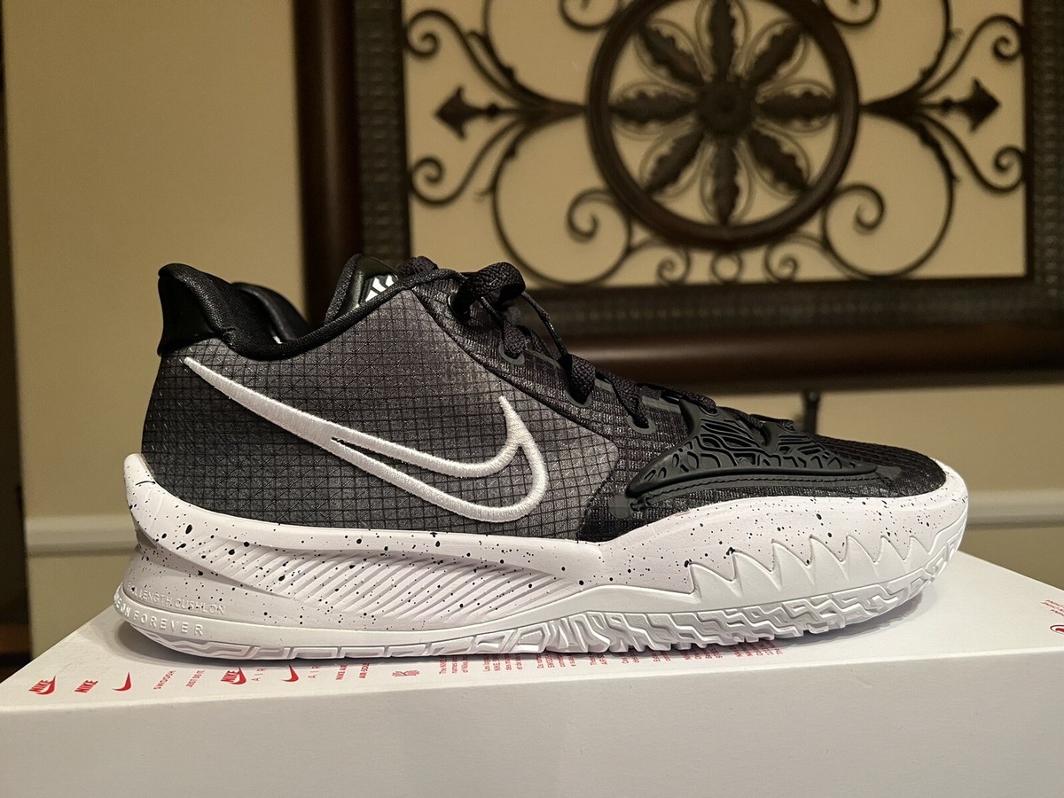 Size 13 - Nike Kyrie 4 TB Low Black White for sale online | eBay