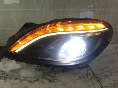 MERCEDES BENZ B CLASS W246 XENON HEADLIGHT PASSENGER LEFT NSF - Picture 7 of 14