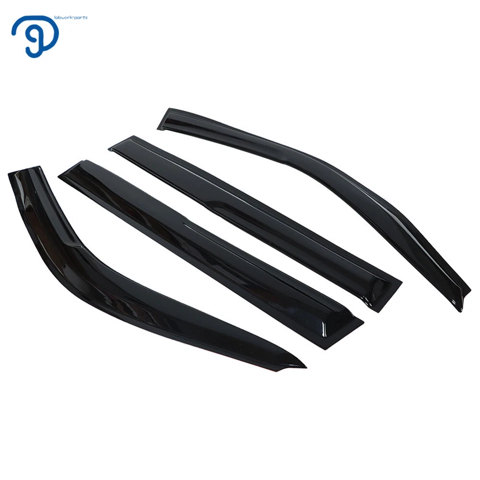 Window Visor For 2001-2007 Toyota Highlander Sun Rain Guard Wind Shade Deflector Foto 3 de 4