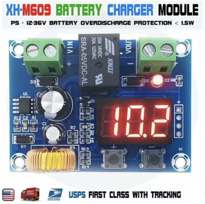 XH-M609 12-36V Battery Low Voltage Disconnect Protection Module DC Output LED US