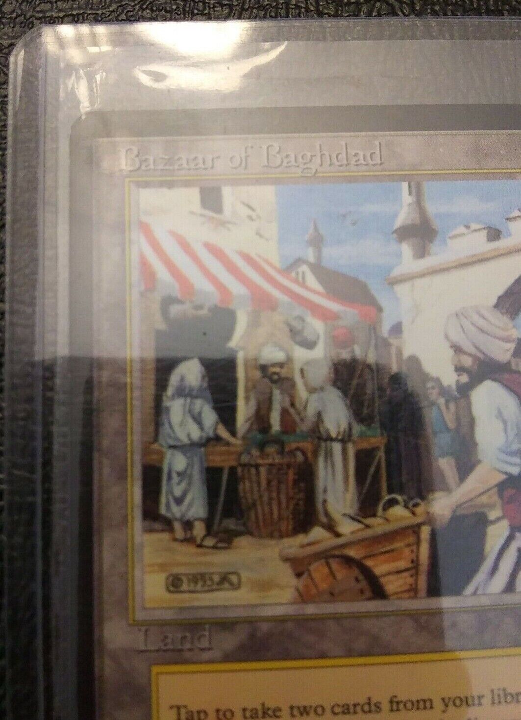 Magic The Gathering - Arabian Nights - Bazaar of Baghdad - Original MTG CCG