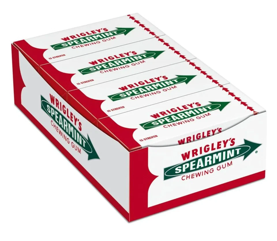 Wrigley's Spearmint Kaugummi; NEU ✅ ; 07/2026 Mindesthaltbarkeit / SELTEN! - Bild 2 von 4