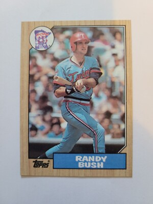 1987 TOPPS RANDY BUSH #364 NM