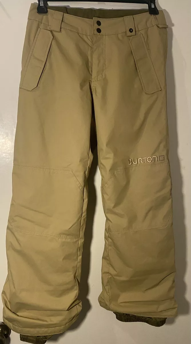 Meditativo Pensar Conejo Burton Ski Snowboard Snow Pants Tan Women's Junior Size L Waist 28”- 32” |  eBay