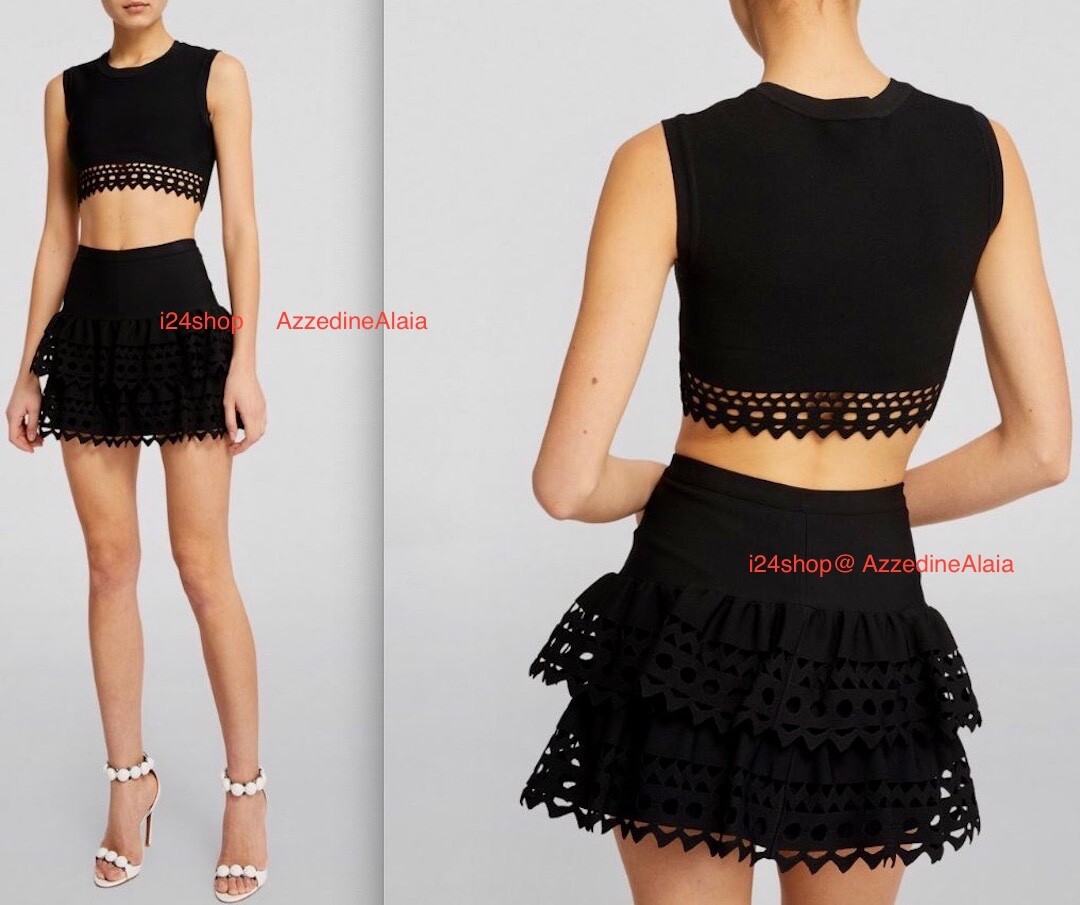 2PC AZZEDiNE ALAiA BLACK 
