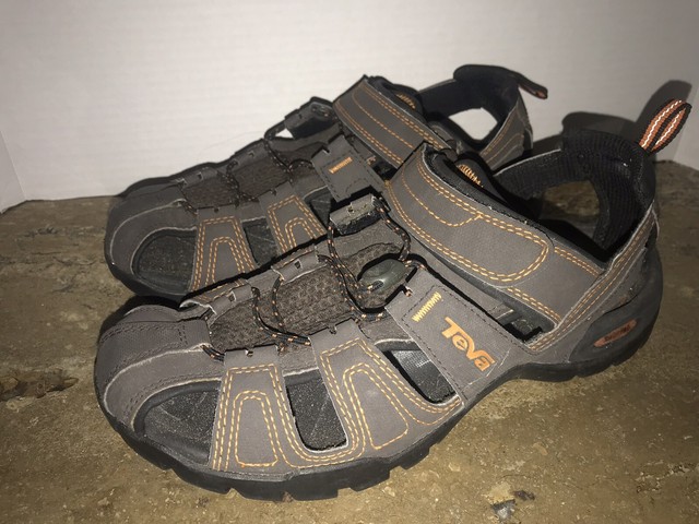 Teva Forebay Fisherman Sport Hiking Sandals Walking Brown Mens US Size 11 for sale online | eBay