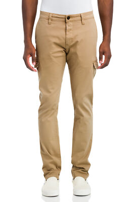Vigoss KHAKI Mick Slim Fit 330 Cargo Pant, US 28