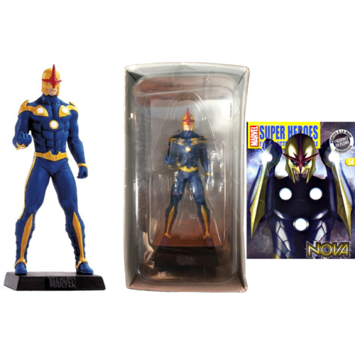 Marvel Super Heroes Nova 54 Figurines Plomb Collection Eaglemoss Comics BD Films - Imagen 1 de 24
