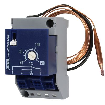 Jumo Thermostat für Hutschienenmontage STB, 603070/0070-7