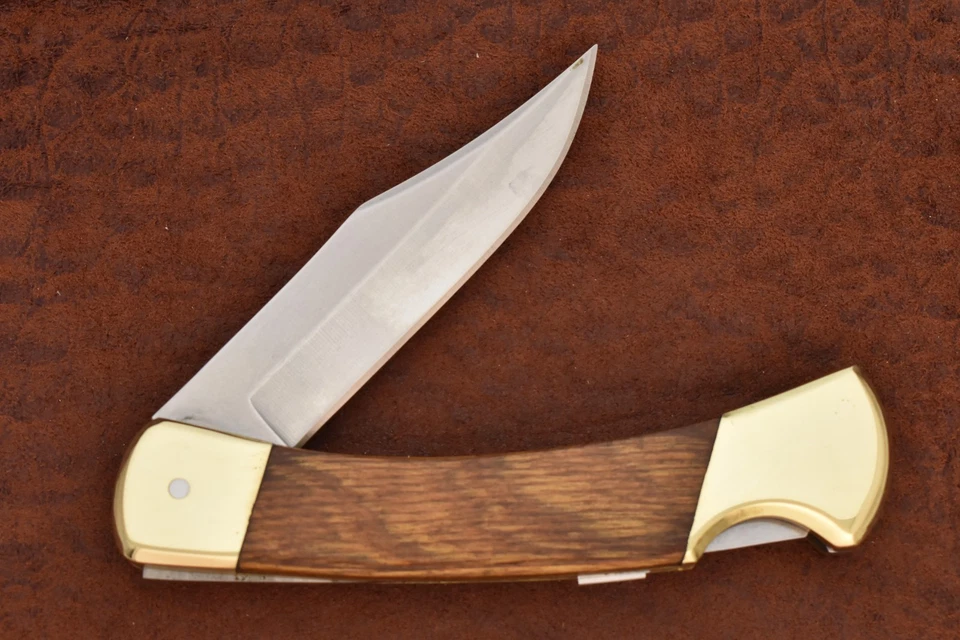 CUCHILLO JUMBO DE MADERA SECCIONAL NAHC VINTAGE CAMILLUS NUEVA YORK EE. UU. (27250) Foto 2 de 4