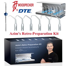 Woodpecker DTE Dr Azim's Retro-Preparation Endodontic Kit Ultrasonic Scaler Tips