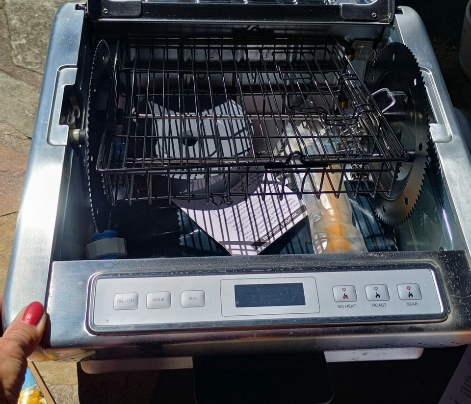 Horno de cocina Ronco Showtime asador y barbacoa modelo de tienda EZ NUEVO SIN CAJA con libro de recetas Foto 4 de 4