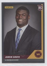 2021 Panini NFL Sticker & Card Collection Silver Jamin Davis #78 Rookie RC y0i. rookie card picture