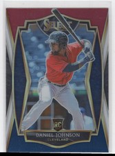 2021 Panini Select Tri Color Prizm Premier Level Daniel Johnson Rookie Cleveland