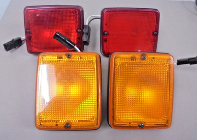 TBB Bus Transit Hella Stop / Turn Rear Tail Lights L/R