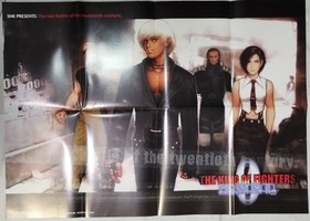 Neo Geo Freak Oct 2000 Mag with Poster SNK King of Fighters Collectible