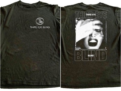 90s Reprint Third Eye Blind Band 2 sided Basic Black Unisex  T shirt NH27532
