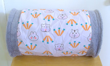 Foldable Pet Tunnel Small Animal Toy 18" Long 10" Diameter Indoor and Outdoor