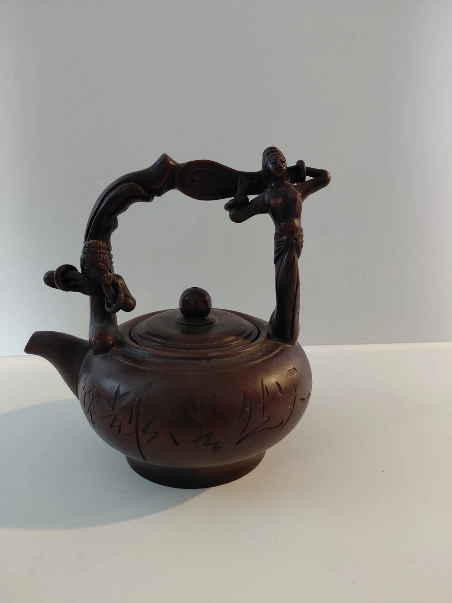 Porcelain & Pottery Brown Vintage Original Asian Antiques for sale