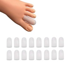 16 Pieces Toe Caps, Toe Protector Toe Covers, Toe Cushion to Protect Toe from...