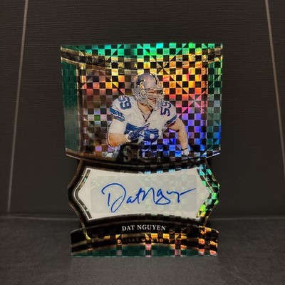 2024 Panini Select Signatures Dat Nguyen #SP-16 Green Prizm /5 (AU)