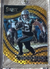 Panini 2020 Select Christian McCaffrey Field Level #307 Carolina Panthers 8/10