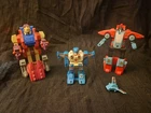 1987 Gen 1 Transformer Autobot Lot of (3) w/ Topspin, Pointblank, Grotusque