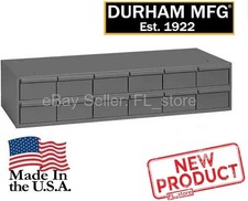 Metal 12 Drawer Hole Storage Bolt Bin Cabinet Compartment Fasteners Screws NEW