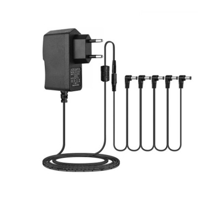 Netzadapter, 5-Wege-E-Gitarren-Effektpedal, Netzstecker, Teile, Kabel, Dais8534