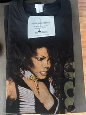 From The Estate Of Janet Jackson Concert Tour T-Shirt , Personally Owned!! Rare