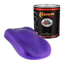 Hot Rod Flatz Passion Purple Pearl Urethane Auto Flat Car Paint, Gallon Only