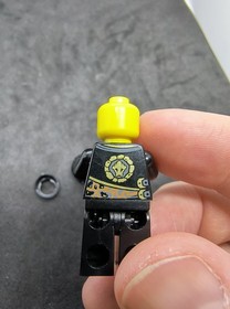 Lego Ninjago Minifigure Cole Rebooted, Elemental Earth Master 70720 70723!