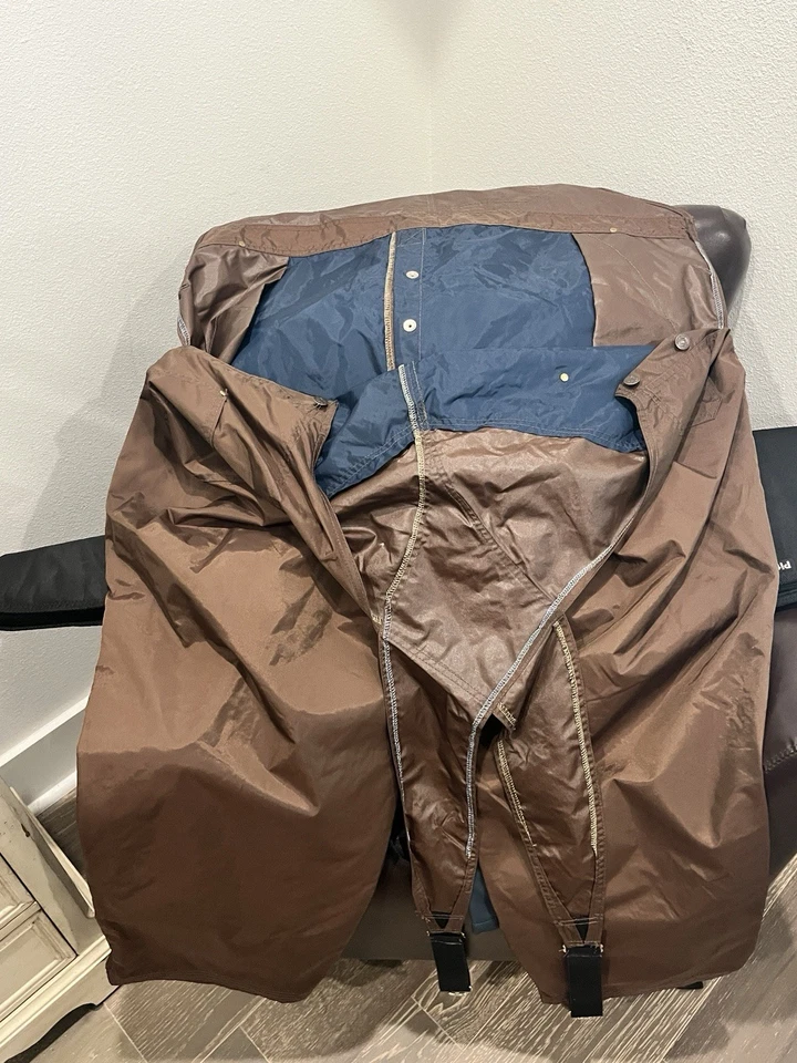 Men’s Hunting Bib Overalls Briar Proof Made By Dan’s Hunting Gear Size 54/30 - Image 4 of 4