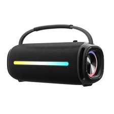 Portable Speaker, Outdoor Speaker with Colorful Flashing Lights for Outdoor, ...