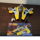 LEGO Star Wars 75038 Jedi Interceptor Complete Set 223 pcs w/ minifigs & Manual