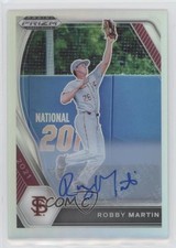 2021 Panini Prizm Draft Picks Silver Robby Martin Jr #PDP198 Auto 6fs