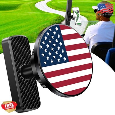 Magnetic Golf Cart Phone Holder, Golf Accessories Gifts for Men Dad Husband Uniq