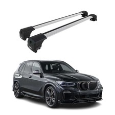 Dachträger Gepäckträger für BMW X5 G05 2018-2025 ABE Grundträger Alu Silber