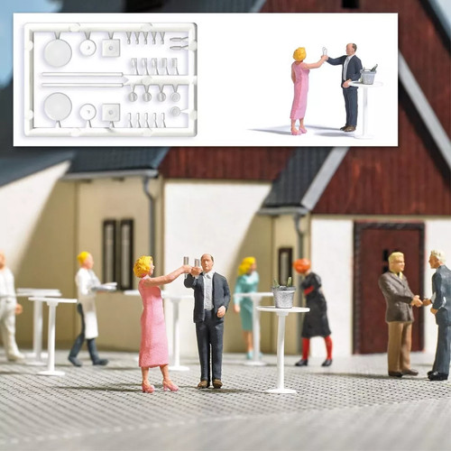 (6209) Busch 1:87, 7981 Juego de acción ¡Para bien! Nuevo y embalaje original | Zustand: Neu